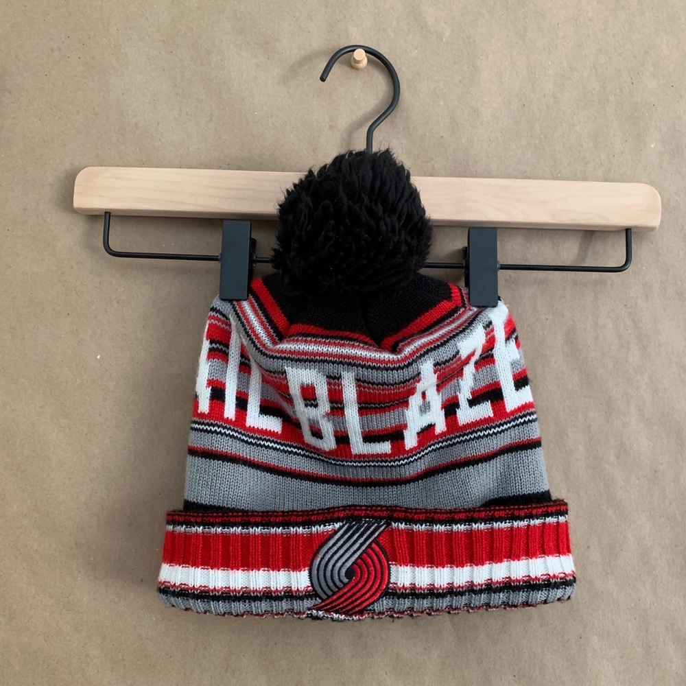 Portland Trailblazers beanie. Mitchell and ness.